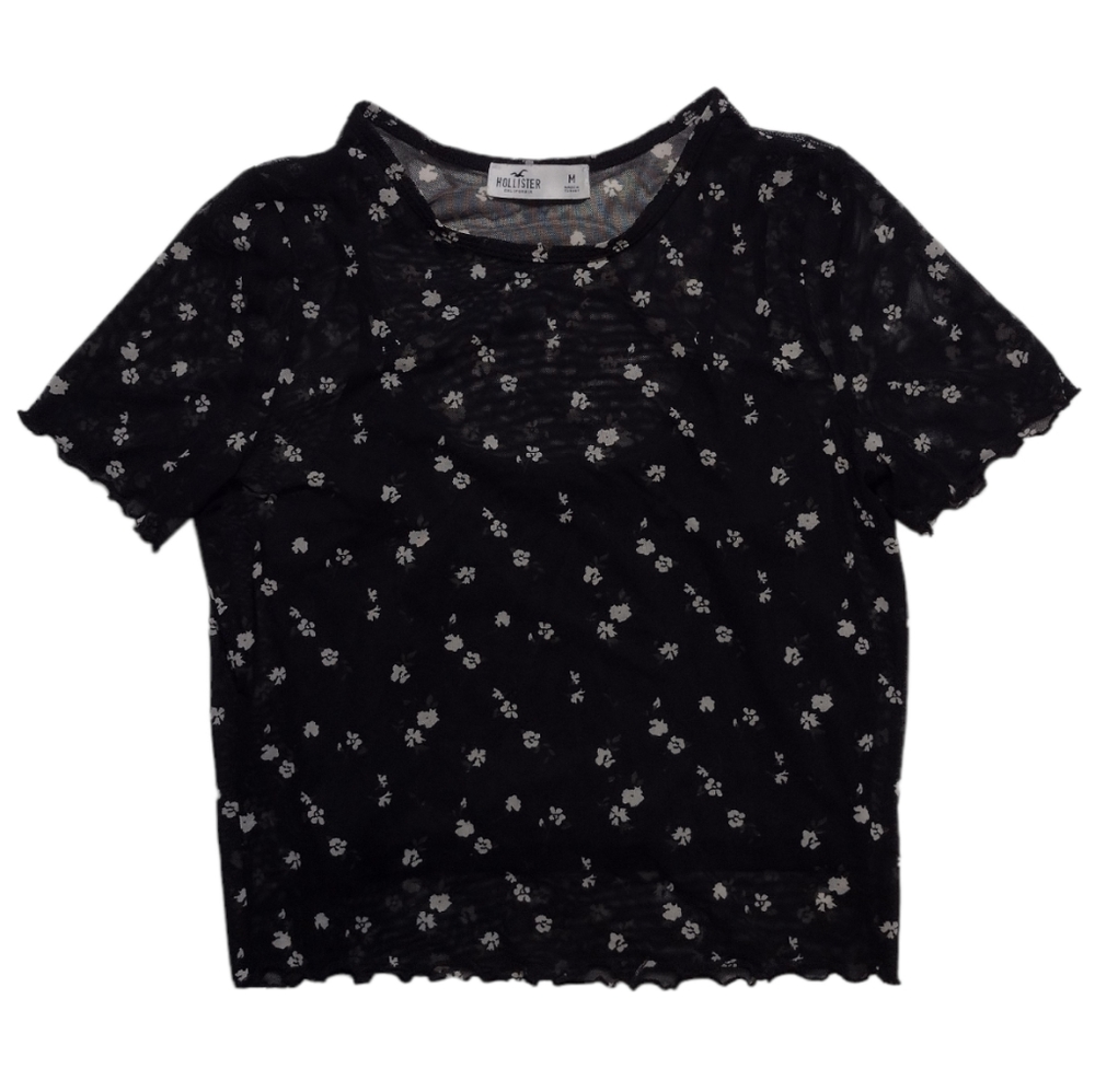 Hollister Floral Print Crop Top